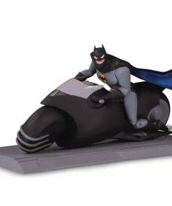 DC Comics DC Collectibles Batman: The Animated Series - Batman With Batcycle Action Figure Set