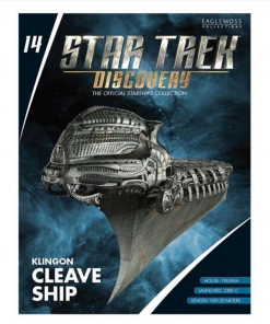 Eaglemoss Star Trek Discovery Starships Collection No. 14 - Klingon Cleave Ship