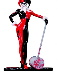DC Collectibles Harley Quinn: Red, White & Black - Harley Quinn By Adam Hughes Statue