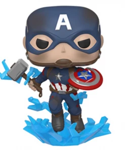 Funko Pop! Marvel: Endgame - Captain America With Mjolnir