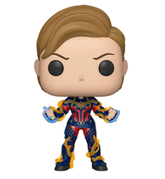 Funko Pop! Marvel: Endgame - Captain Marvel With New Haircut 1 Funko Pop! Marvel: Endgame - Captain Marvel With New Haircut