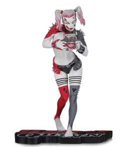 DC Collectibles Harley Quinn: Red, White & Black - Harley Quinn By Greg Horn Statue