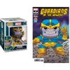 Funko Pop! Heroes: Marvel - 6" Thanos Infinity Gauntlet Snap (with Limited Edition Comic Bundle)