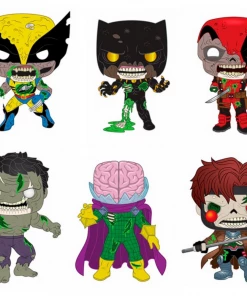Funko Pop! Marvel: Zombies (Set Of 6)