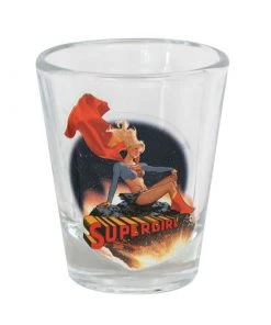 PopFun Toon Tumblers DC Comics Supergirl (Original Ver.) 2-oz. Shot Glass