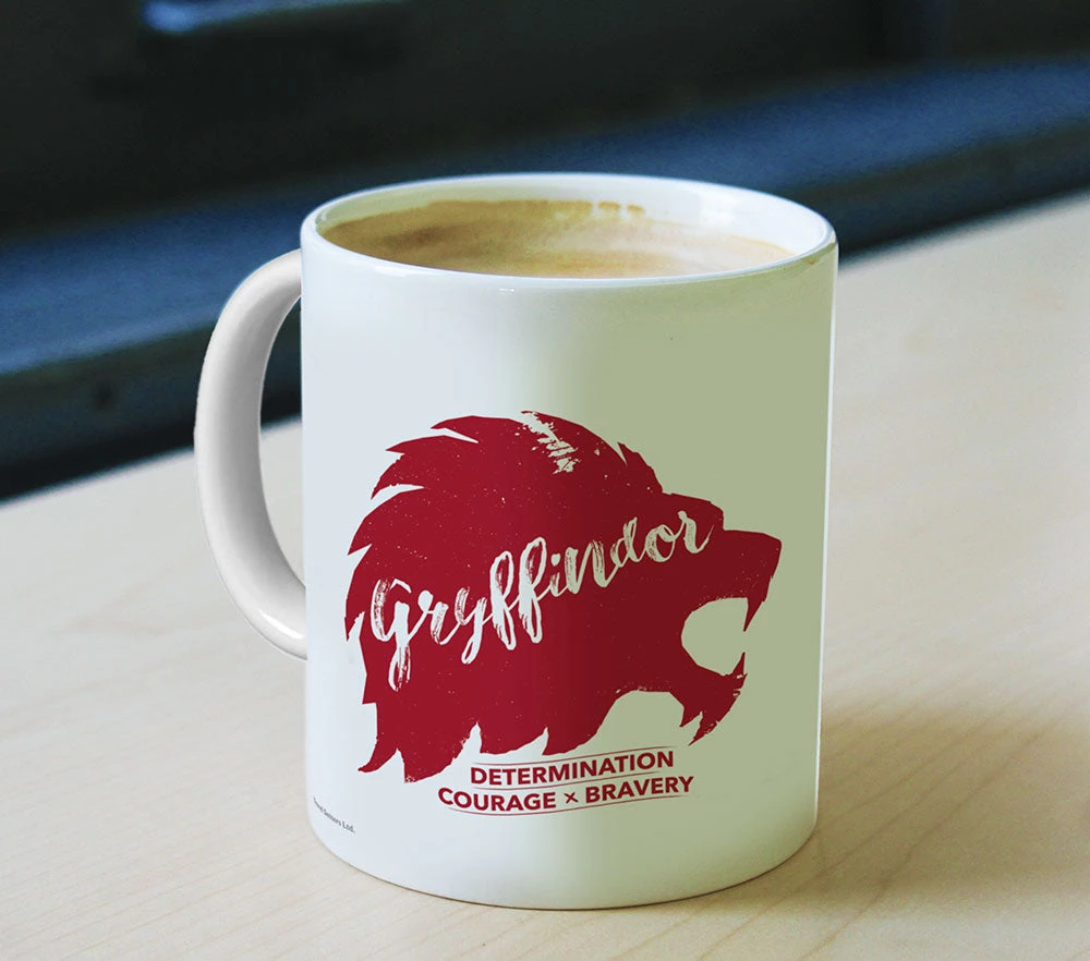 Morphing Mugs Harry Potter (Gryffindor Minimalist) Mug 2 Morphing Mugs Harry Potter (Gryffindor Minimalist) Mug