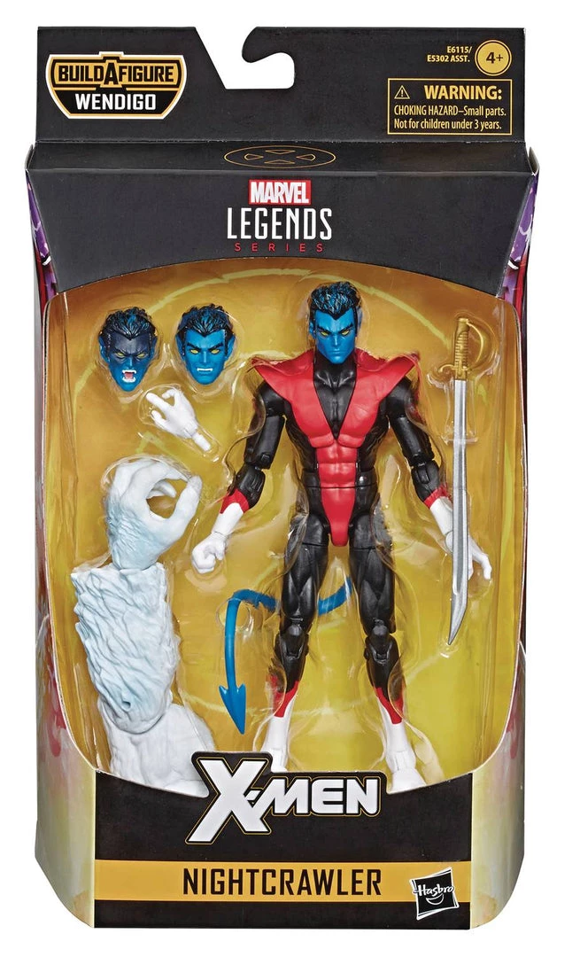 Hasbro Marvel Legends X-Force 6-inch Nightcrawler Action Figure 1 Hasbro Marvel Legends X-Force 6-inch Nightcrawler Action Figure