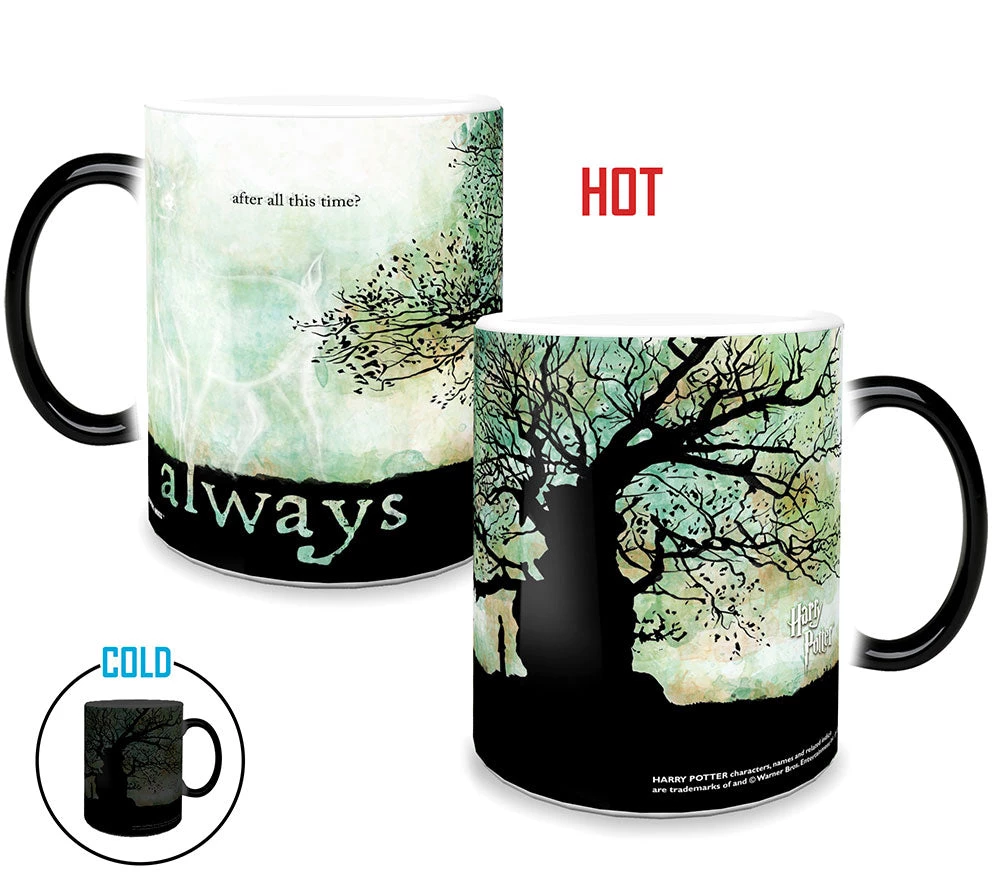 Morphing Mugs Harry Potter "Always" 11-oz. Heat-Sensitive Mug 1 Morphing Mugs Harry Potter "Always" 11-oz. Heat-Sensitive Mug