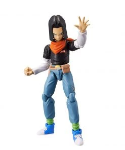 Bandai America Bandai Dragon Ball Super: Dragon Stars Android 17 Action Figure Dragon Ball Z