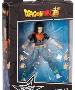 Bandai America Bandai Dragon Ball Super: Dragon Stars Android 17 Action Figure Dragon Ball Z