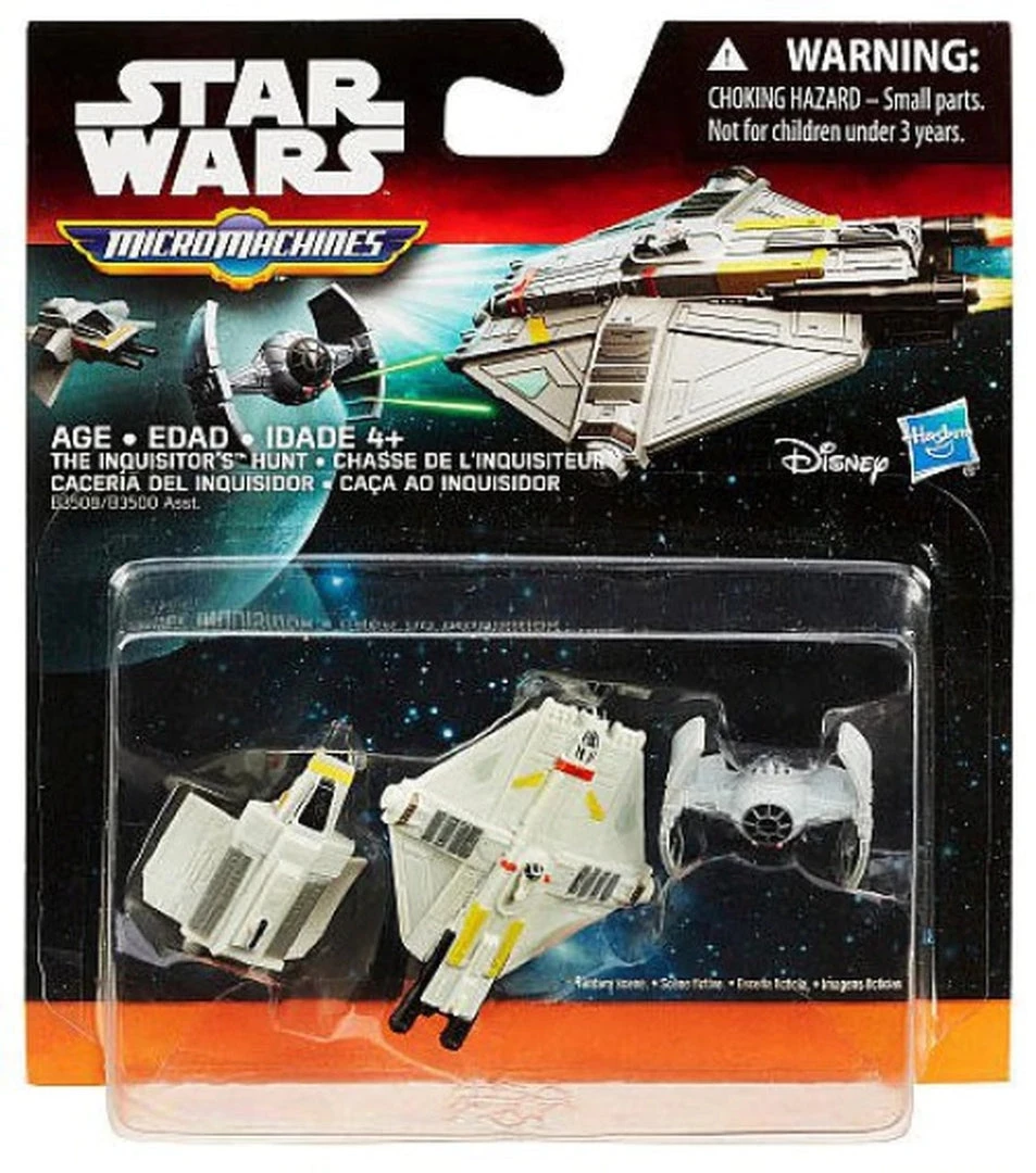 Hasbro Star Wars Rebels Micro Machines The Inquisitor's Hunt 3-Pack 2 Hasbro Star Wars Rebels Micro Machines The Inquisitor's Hunt 3-Pack