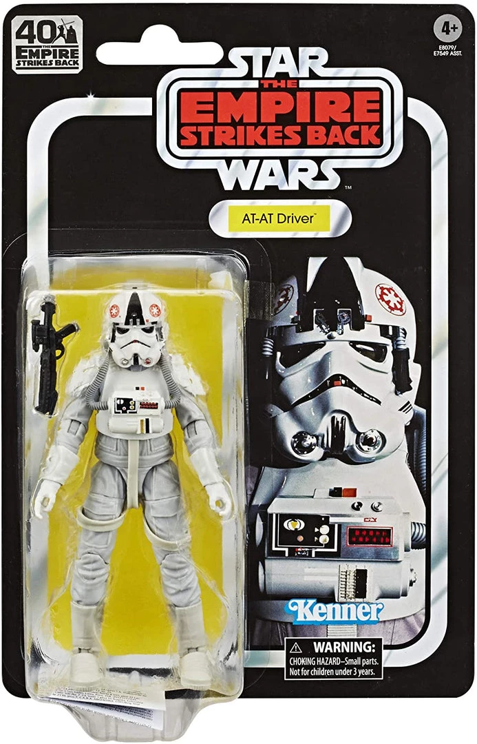 Hasbro Star Wars Black Series 40th Anniversary 6-Inch AT-AT Driver (Ep. V) Action Figure 1 Hasbro Star Wars Black Series 40th Anniversary 6-Inch AT-AT Driver (Ep. V) Action Figure