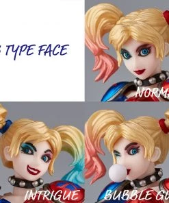 Kaiyodo Amazing Yamaguchi No. 015EX - DC Comics Harley Quinn (New Color Ver.)