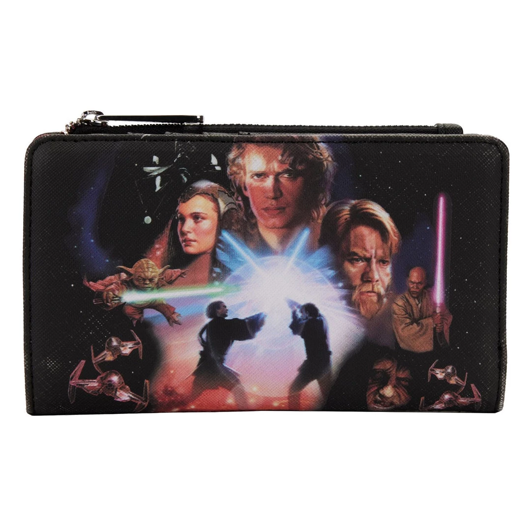 Loungefly Star Wars - Prequel Trilogy Flap Wallet 1 Loungefly Star Wars - Prequel Trilogy Flap Wallet