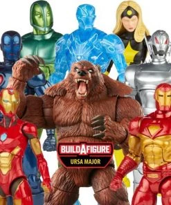 Hasbro Marvel Legends Wave 1 Build-a-Figure Usra Major Collection (Set Of 8)