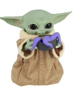 Hasbro Star Wars: The Mandalorian - Galactic Snackin' Grogu Animatronic Figure
