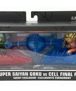Bandai America Dragon Ball Z Bandai Dragon Ball Final Blast - Super Saiyan Goku & Cell Final Form (2020 SDCC Exclusive)