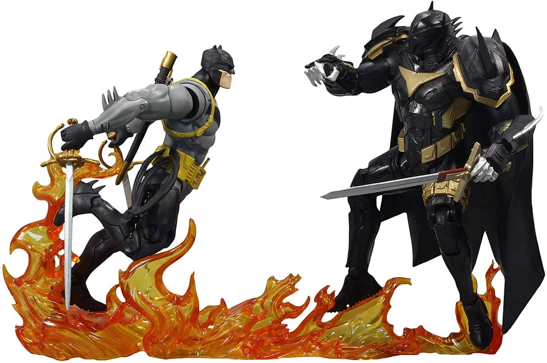 McFarlane Toys DC Comics Multiverse - Batman Vs. Azrael Batman Armor (Curse Of The White Knight) Action Figure Set 1 McFarlane Toys DC Comics Multiverse - Batman Vs. Azrael Batman Armor (Curse Of The White Knight) Action Figure Set