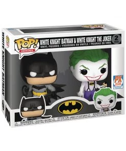 Funko Pop! DC Comics: Batman White Knight - Batman & Joker 2-Pack (2021 SDCC Exclusive)