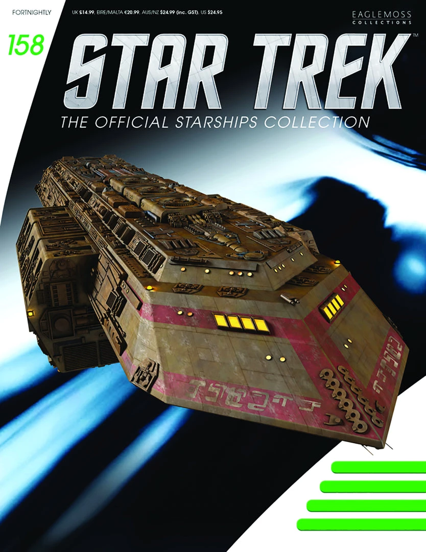Eaglemoss Star Trek Starships Vehicle & Collector's Magazine No. 159 - Batris 2 Eaglemoss Star Trek Starships Vehicle & Collector's Magazine No. 159 - Batris