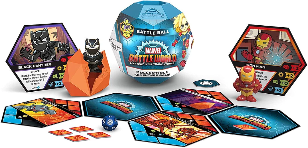 Funko Marvel Battleworld Game Battle Ball Capsule Display (Case Of 12) 5 Funko Marvel Battleworld Game Battle Ball Capsule Display (Case Of 12)