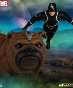 Mezco One:12 Collective Marvel - Black Bolt & Lockjaw 2-Pack