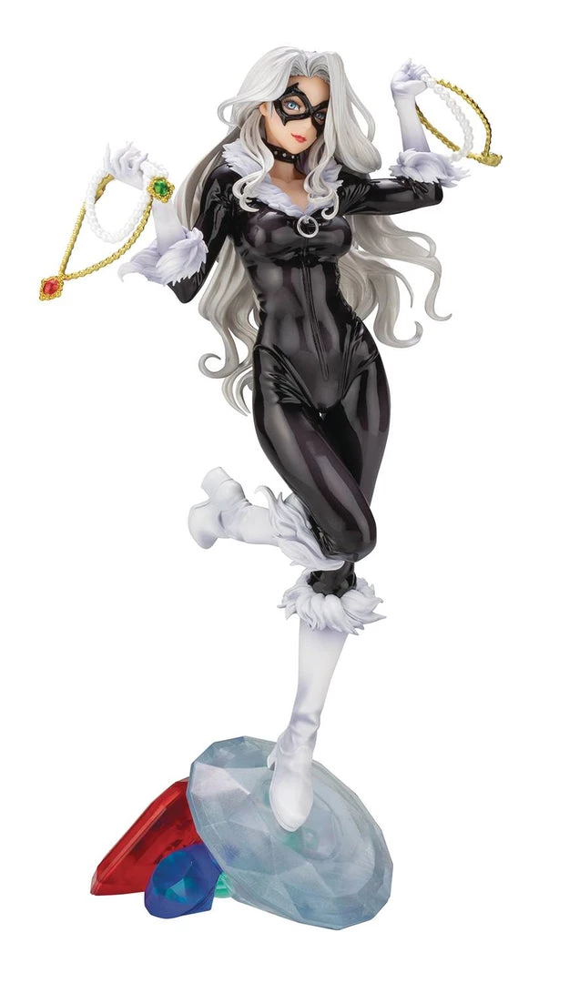 Kotobukiya Marvel Comics - Black Cat Steals Your Heart Bishoujo Statue 1 Kotobukiya Marvel Comics - Black Cat Steals Your Heart Bishoujo Statue