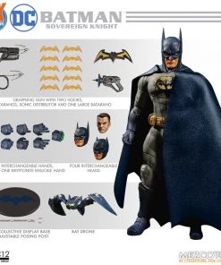 Mezco One:12 Collective DC Comics - Sovereign Knight Batman (Blue Version)