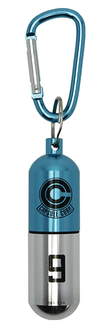 Abysse Dragon Ball Z - Capsule Corp. Blue 3D Keychain 1 Abysse Dragon Ball Z - Capsule Corp. Blue 3D Keychain