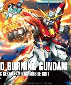 Bandai Japan Bandai Hobby Gundam Build Fighters Try - #18 Build Burning Gundam HG Model Kit