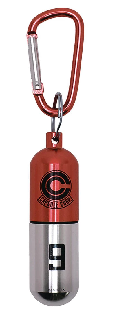 Abysse Dragon Ball Z - Capsule Corp. Red 3D Keychain 1 Abysse Dragon Ball Z - Capsule Corp. Red 3D Keychain