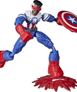 Hasbro Marvel Bend And Flex - Captain America Sam Wilson