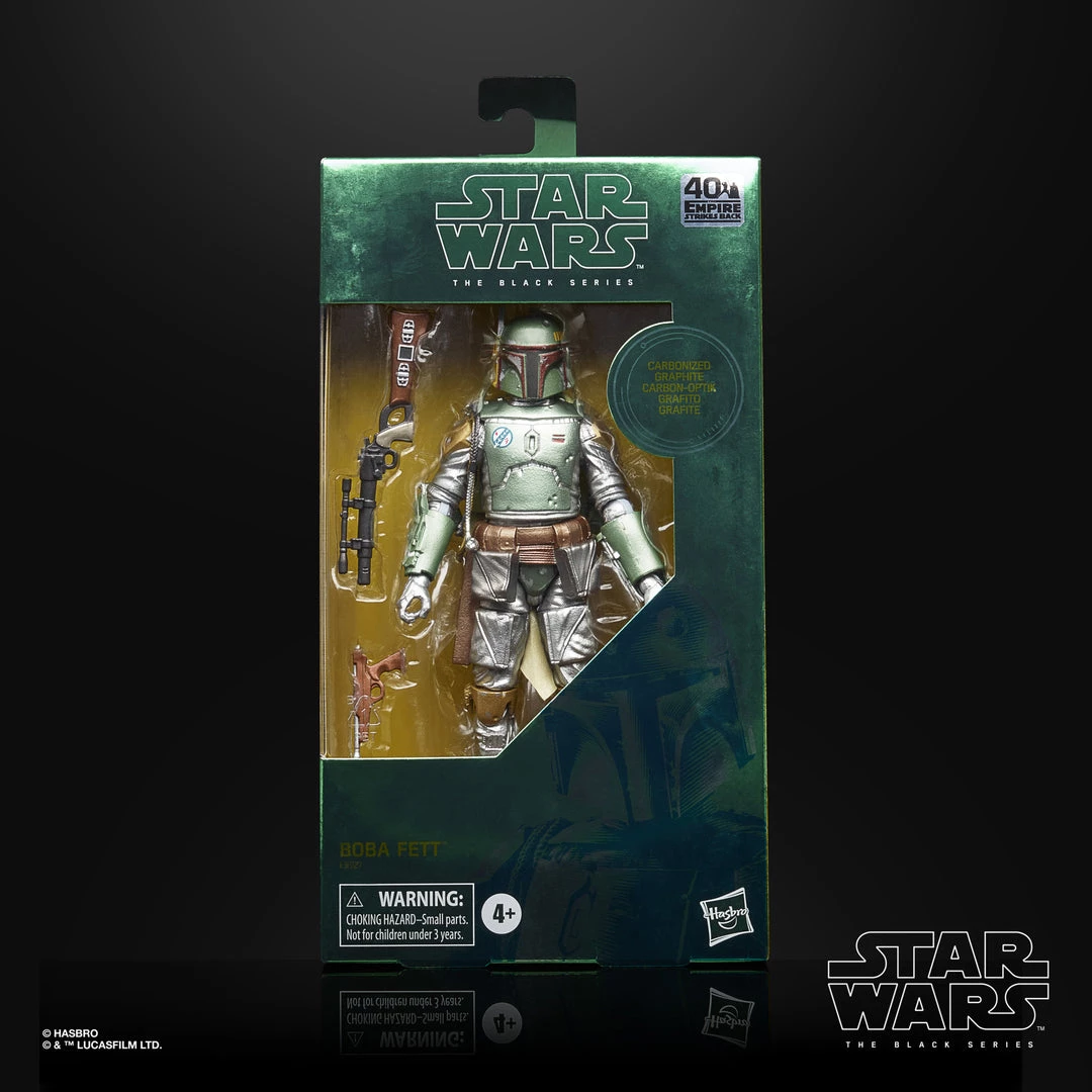 Hasbro Star Wars: The Black Series 6-inch Carbonized Boba Fett 2 Hasbro Star Wars: The Black Series 6-inch Carbonized Boba Fett