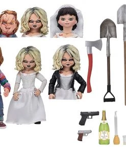 NECA Bride Of Chucky - Ultimate Chucky & Tiffany 7-inch Scale Action Figure 2-Pack