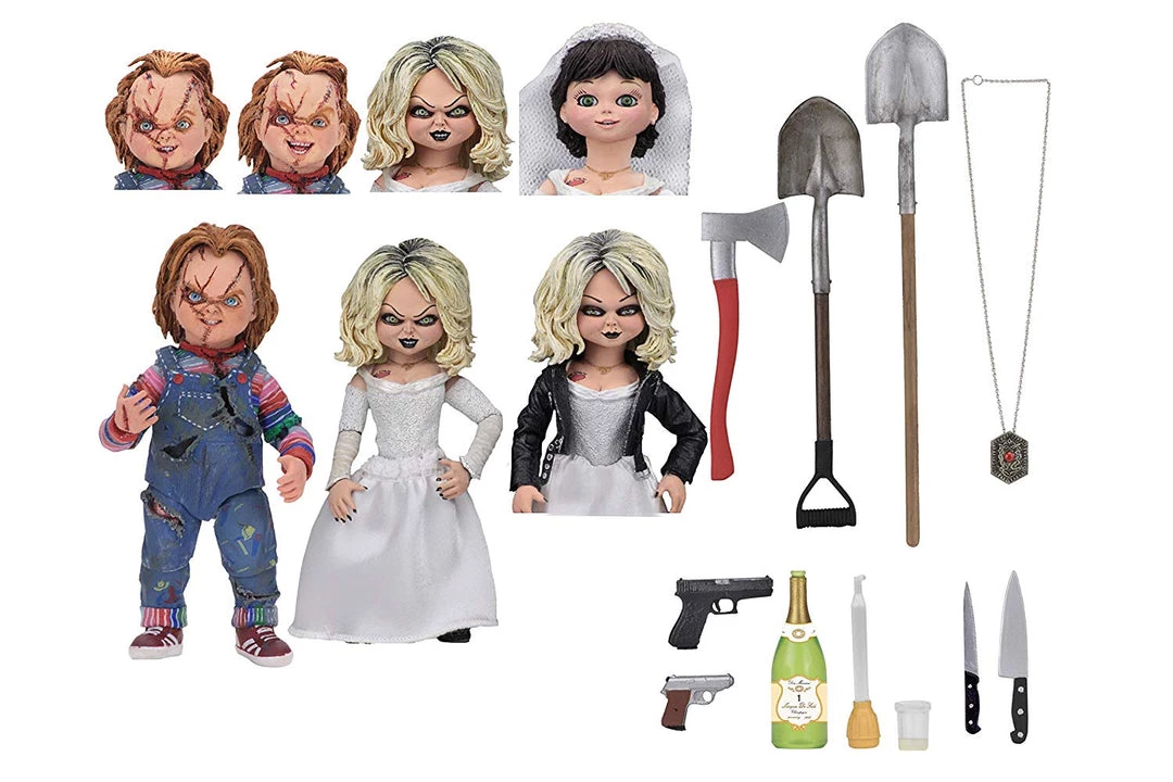 NECA Bride Of Chucky - Ultimate Chucky & Tiffany 7-inch Scale Action Figure 2-Pack 2 NECA Bride Of Chucky - Ultimate Chucky & Tiffany 7-inch Scale Action Figure 2-Pack