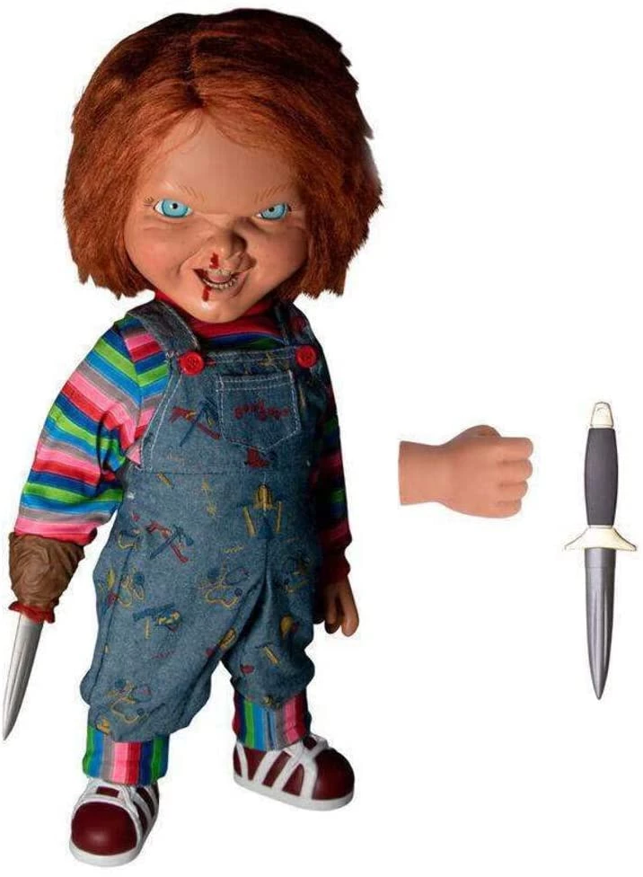 Mezco Child's Play 2 - Talking Menacing Chucky 15" Mega-Scale Action Figure Horror 1 Mezco Child's Play 2 - Talking Menacing Chucky 15" Mega-Scale Action Figure Horror