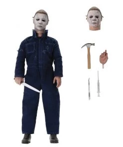 NECA Halloween II Michael Myers Retro Cloth 8" Action Figure