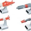 Bandai Japan Gundam Bandai Space Battleship Yamato 2199 - U.N.C.N. Combined Cosmo Fleet (Set #2) 1/1000 Model Kit