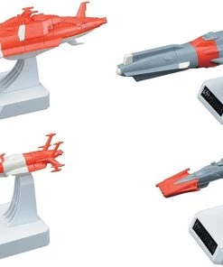 Bandai Japan Gundam Bandai Space Battleship Yamato 2199 - U.N.C.N. Combined Cosmo Fleet (Set #2) 1/1000 Model Kit