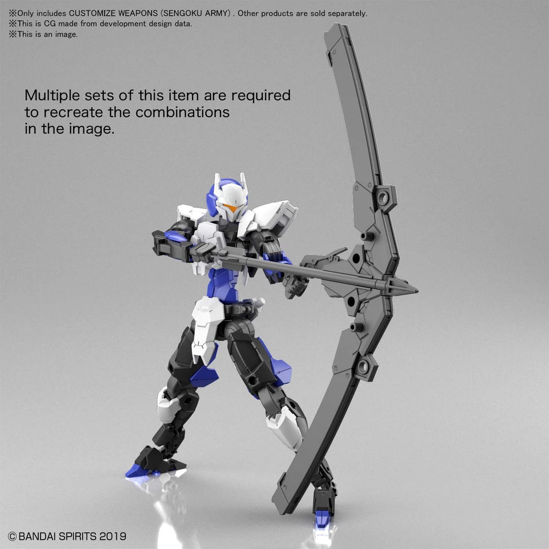 Bandai Japan Bandai Hobby 30 Minute Mission - W-11 Customize Weapons (Sengoku Army) Option Part Set Gundam 4 Bandai Japan Bandai Hobby 30 Minute Mission - W-11 Customize Weapons (Sengoku Army) Option Part Set Gundam