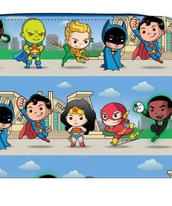 Loungefly DC Comics - Chibi Superheroes Zip Around Wallet