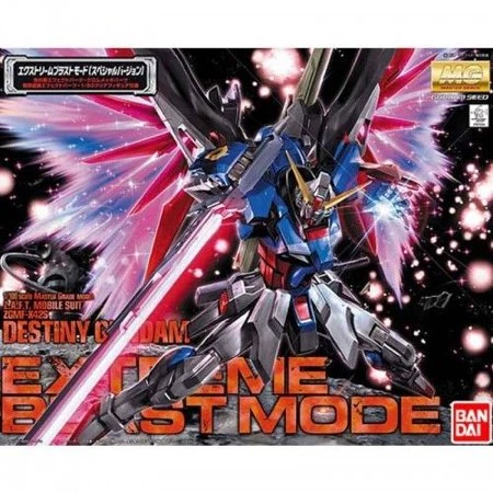 Bandai Japan Bandai Hobby Destiny Gundam (Extreme Blast Mode) 1/100 MG Model Kit 2 Bandai Japan Bandai Hobby Destiny Gundam (Extreme Blast Mode) 1/100 MG Model Kit