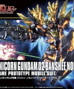 Bandai Japan Bandai Hobby Gundam UC - #175 Unicorn Gundam 02 Banshee Norn (Destroy Mode) HG Model Kit