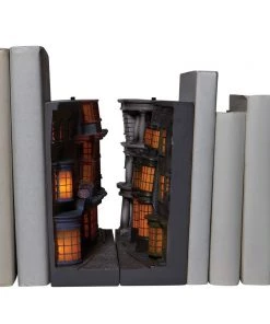 Enesco Harry Potter - Diagon Alley Light-Up Bookends