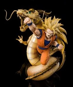 Bandai Japan Bandai Tamashii Nations Dragon Ball - Super Saiyan 3 Goku Dragon Fist FiguartsZERO Extra Battle Dragon Ball Z