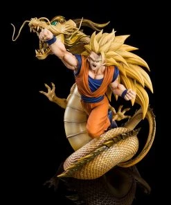 Bandai Japan Bandai Tamashii Nations Dragon Ball - Super Saiyan 3 Goku Dragon Fist FiguartsZERO Extra Battle Dragon Ball Z