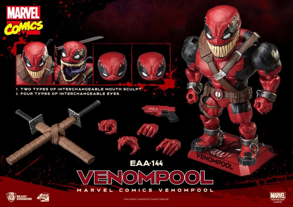 Beast Kingdom Egg Attack EAA-144 Marvel: Venompool 2 Beast Kingdom Egg Attack EAA-144 Marvel: Venompool