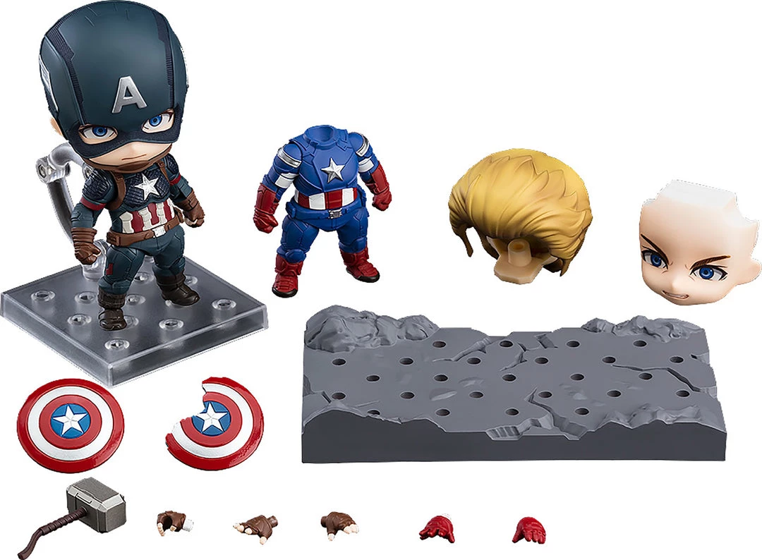 Good Smile Marvel: Avengers Endgame - Captain America Nendoroid (DX Edition) 2 Good Smile Marvel: Avengers Endgame - Captain America Nendoroid (DX Edition)
