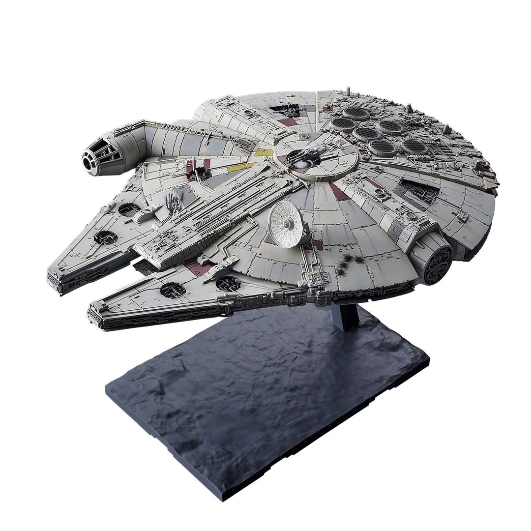 Bandai Japan Gundam Bandai Hobby Star Wars: The Rise Of Skywalker - Millennium Falcon 1/144 Model Kit 1 Bandai Japan Gundam Bandai Hobby Star Wars: The Rise Of Skywalker - Millennium Falcon 1/144 Model Kit