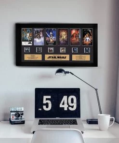 Film Cells LTD FilmCells Star Wars "Through The Ages" Framed Oversized Montage